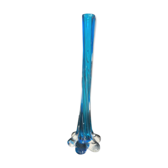 Vase soliflore verre soufflé - circa 1970