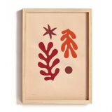 A duo of contemporary collages inspired by Matisse signed eawy.