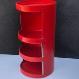 1960 Louis April denim design cardboard shelf