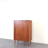 Mid-Century Danish Teak Chest of Drawers, 1960s.