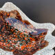 Large ceramic bowl lava Vallauris 1970s