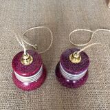 Vintage pendant lamps