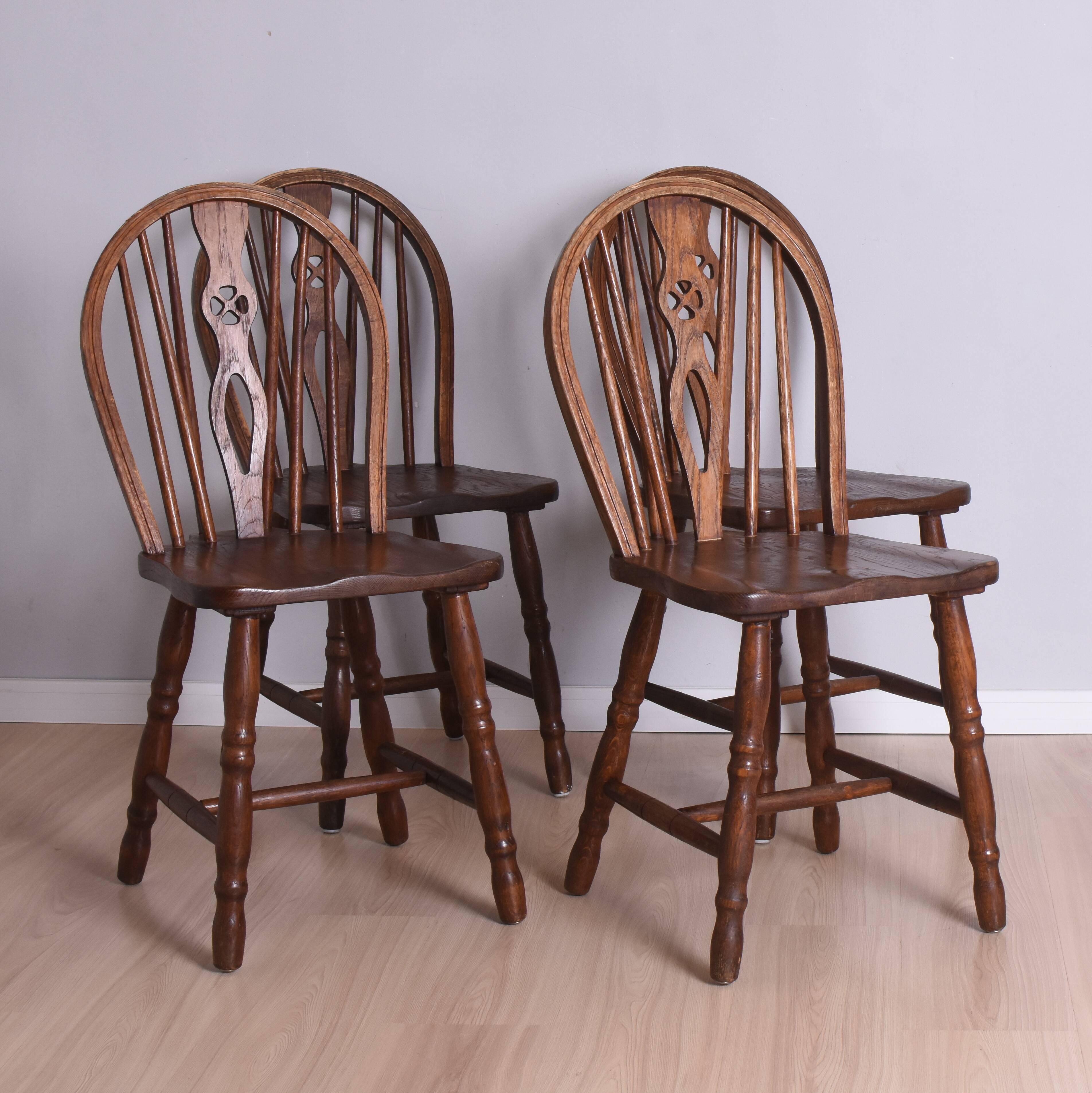 Set of four chairs, united kingdom, 1930s