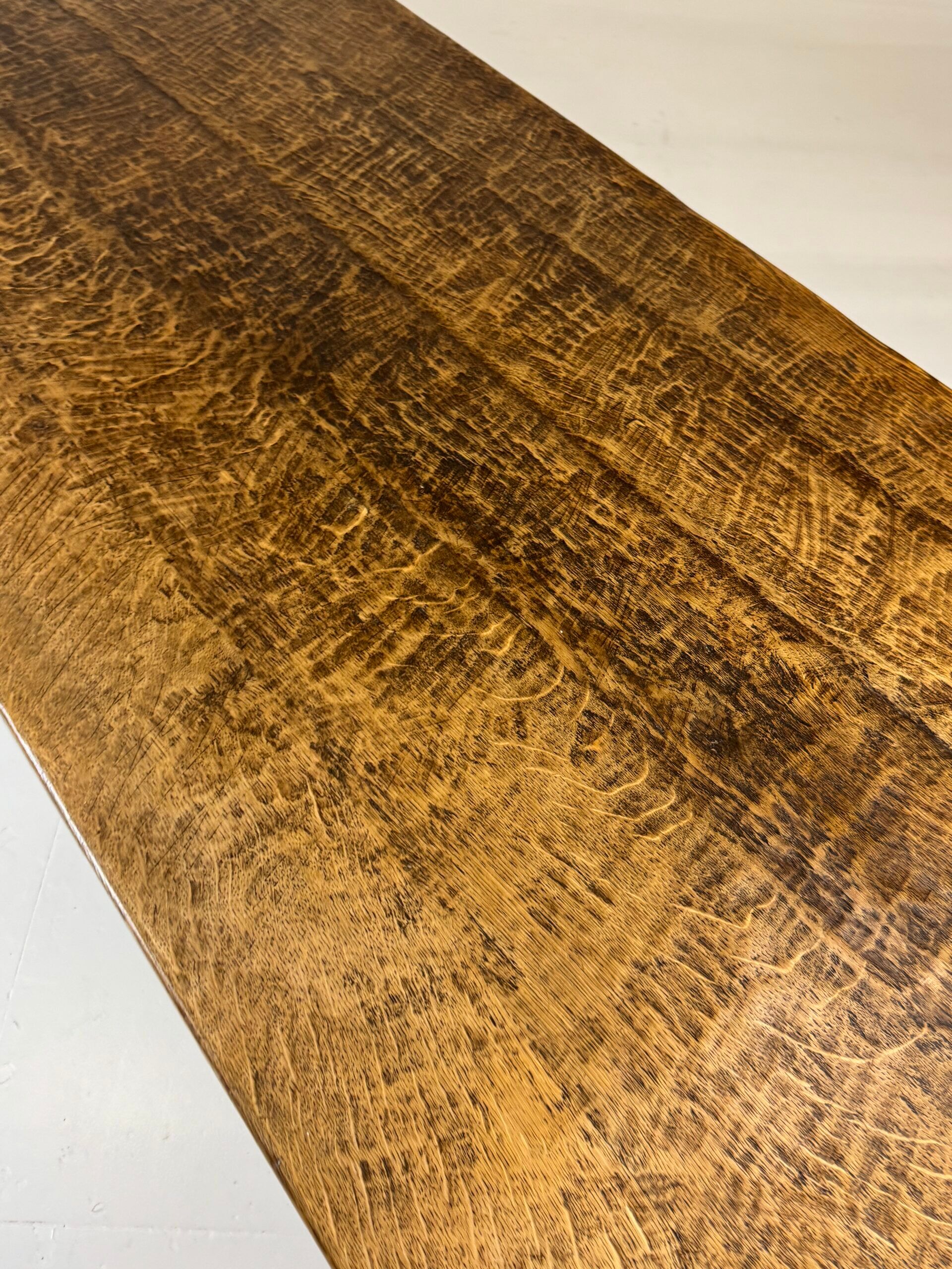 Table de monastère belge en chêne 280 cm