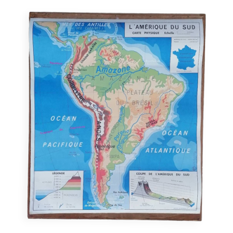 Old MDI South America-Oceania map.