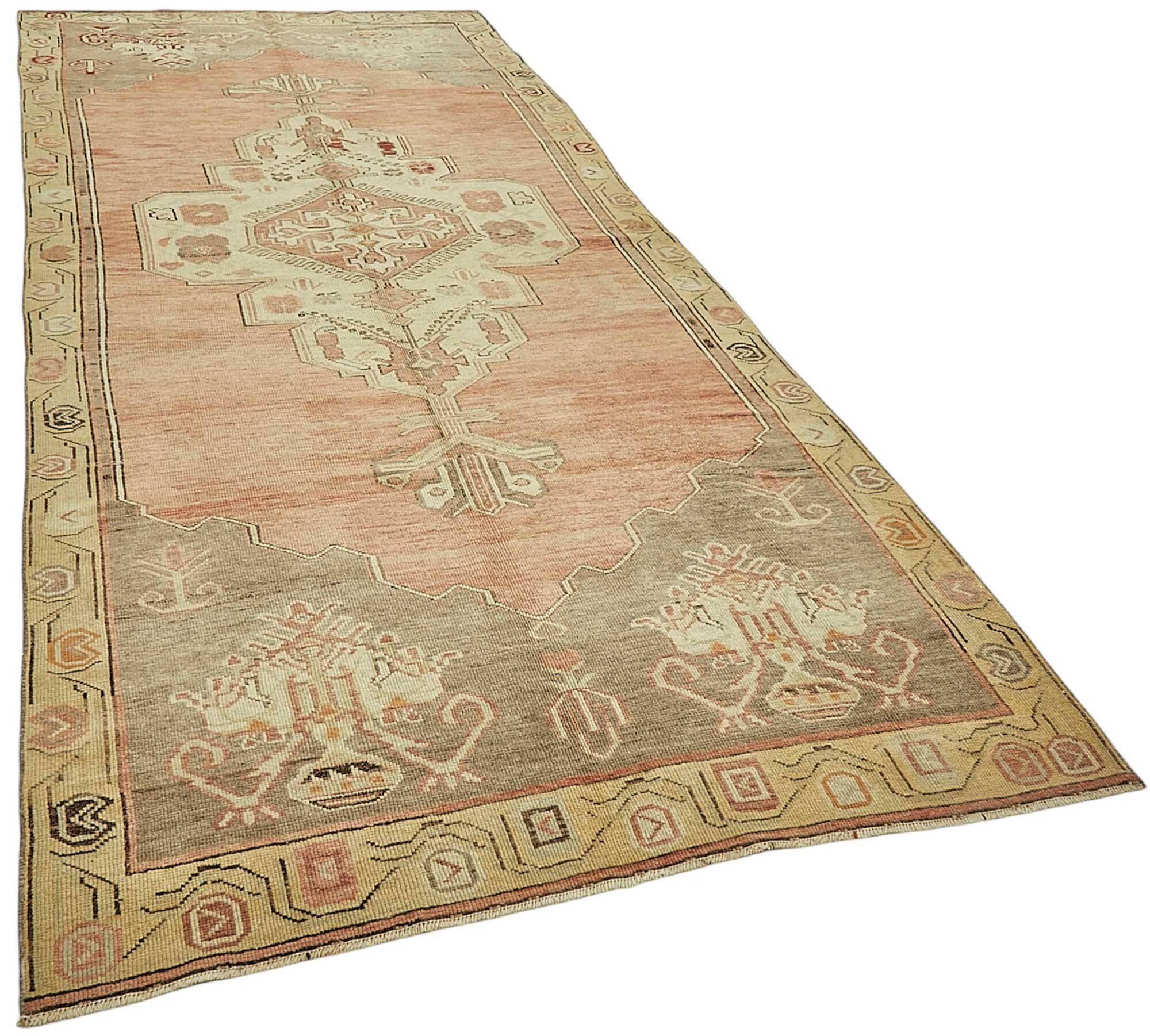 Turkish Vintage Anatolian Rug 150 cm x 338 cm
