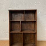 Antique wooden wall shelf