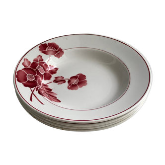 Assiettes creuses Moulin des Loups