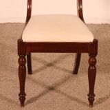 Set of 10 Restoration Period Mahogany Chairs