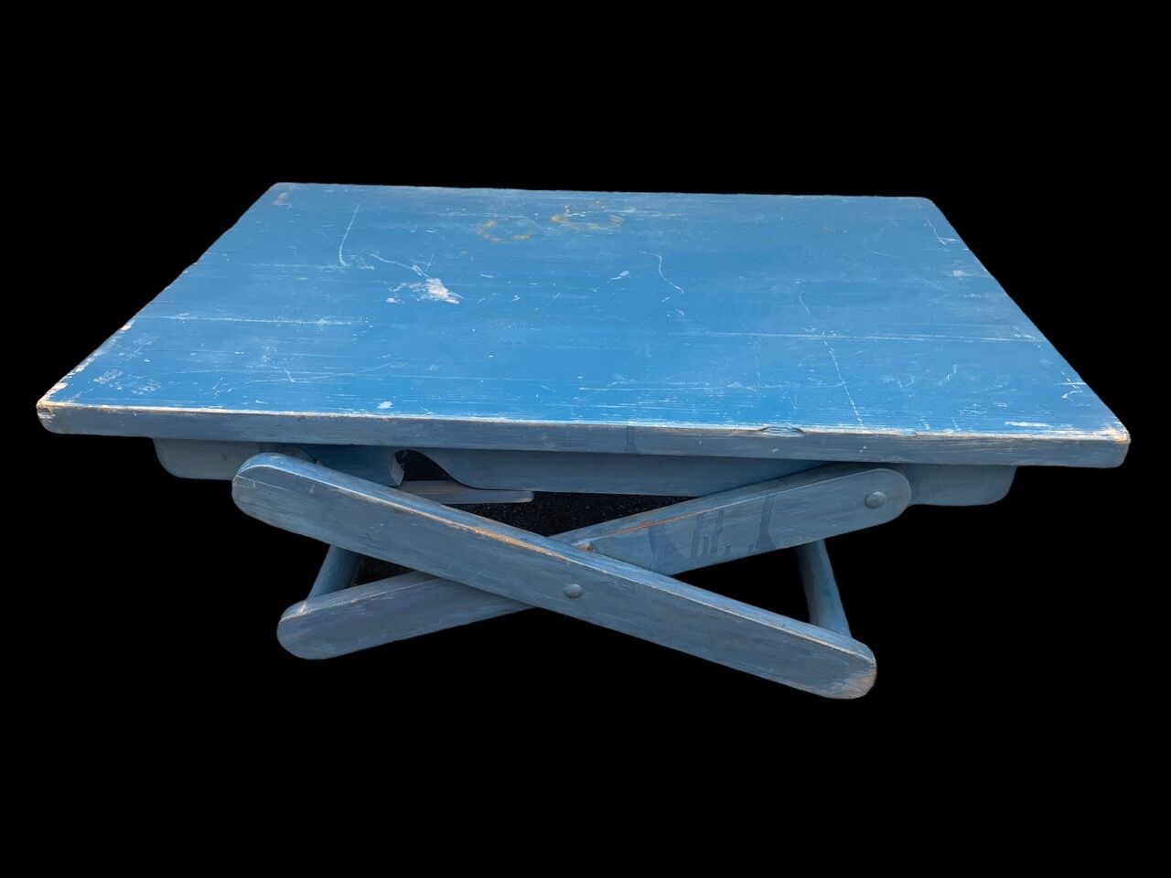 Vintage adjustable coffee table