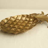 Vide poche vintage ananas en laiton