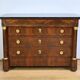 Mahogany chest of drawers, Empire period – Early 19th century