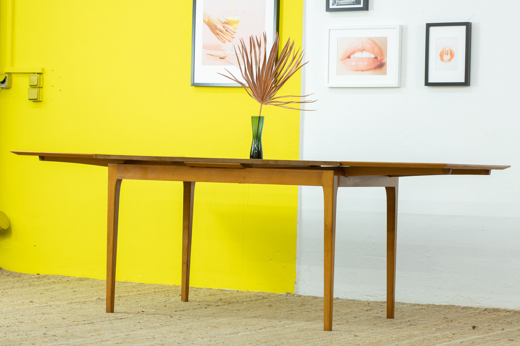 Vintage Scandinavian Table – 125 cm