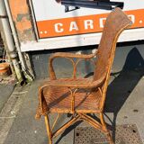 1950s rattan chair garden furniture
