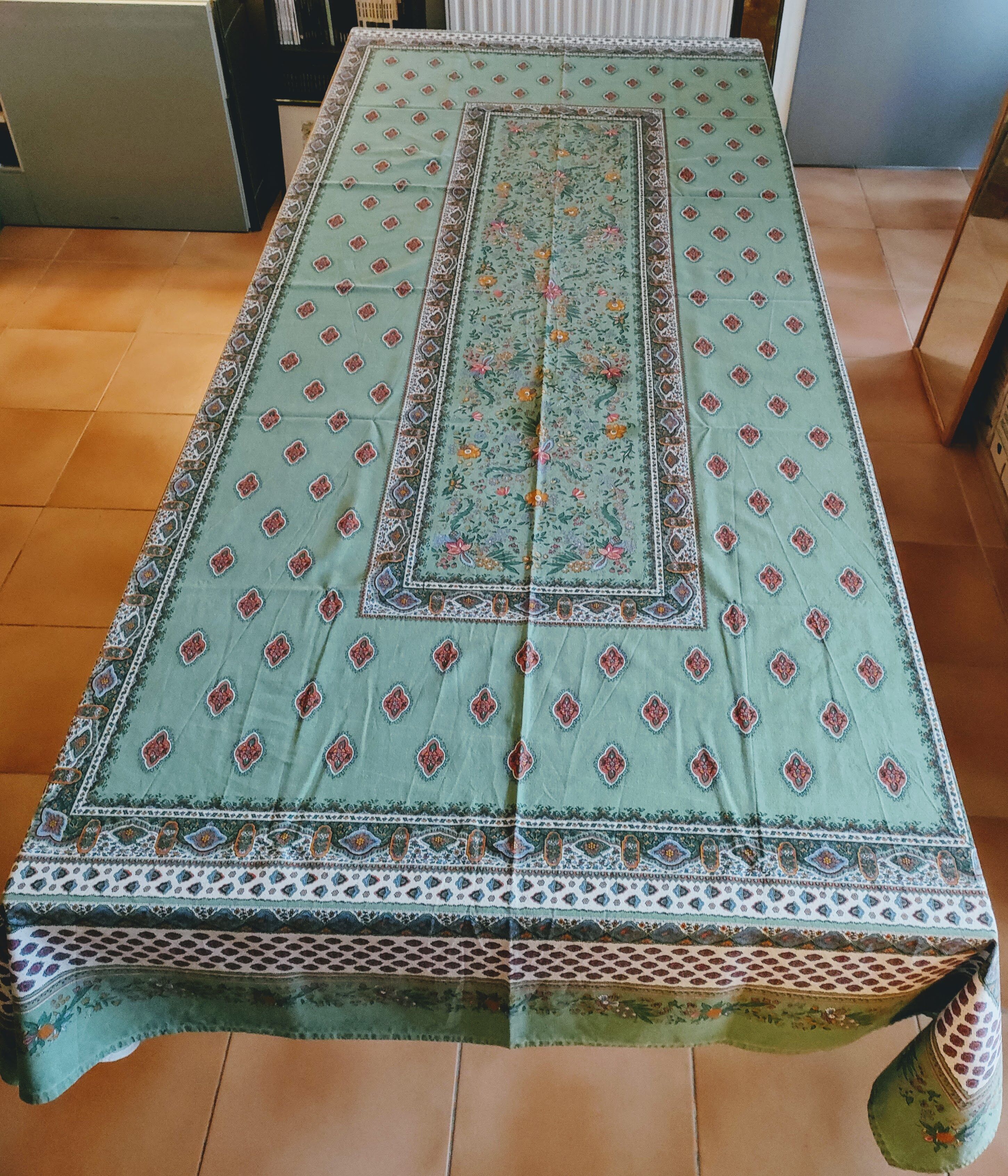 Nappe coton imprimé provençal 140 x 260