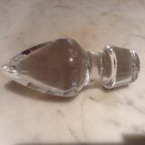 Carafe en verre ovale