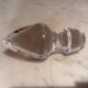 Carafe en verre ovale