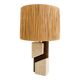 Albert Tormos lamp stone and wood 60-70