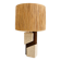 Albert Tormos lamp stone and wood 60-70