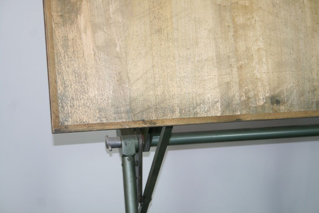 Table foldable architect drawing Sautereau years 50