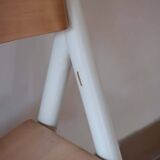 4 two-tone 80's chairs