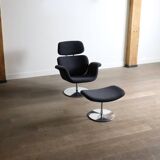 Artifort F545 Big Tulip avec ottoman par Pierre Paulin