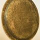 44 cm chiseled brass tray