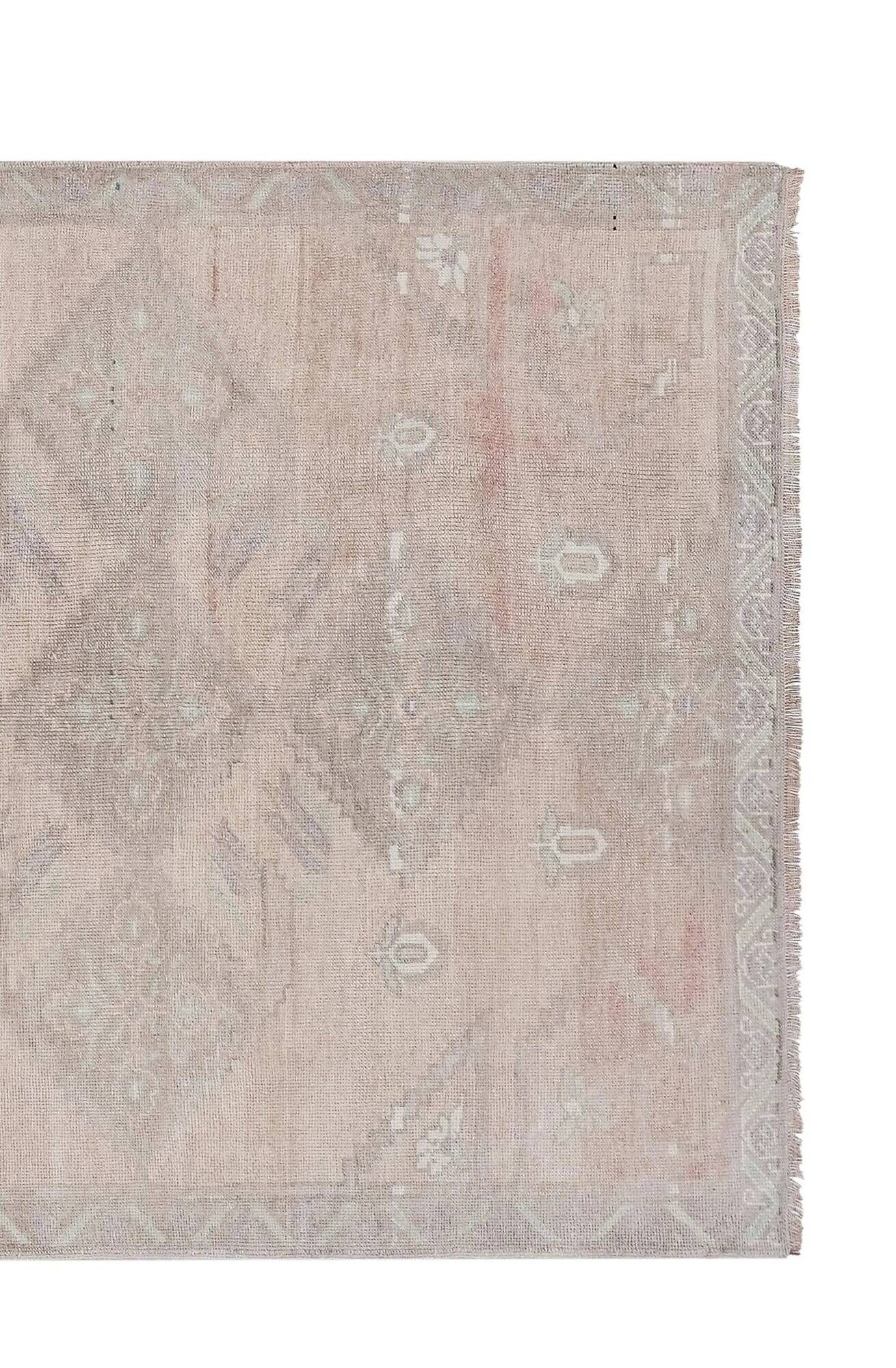 Vintage Turkish handmade rug 148x319 cm