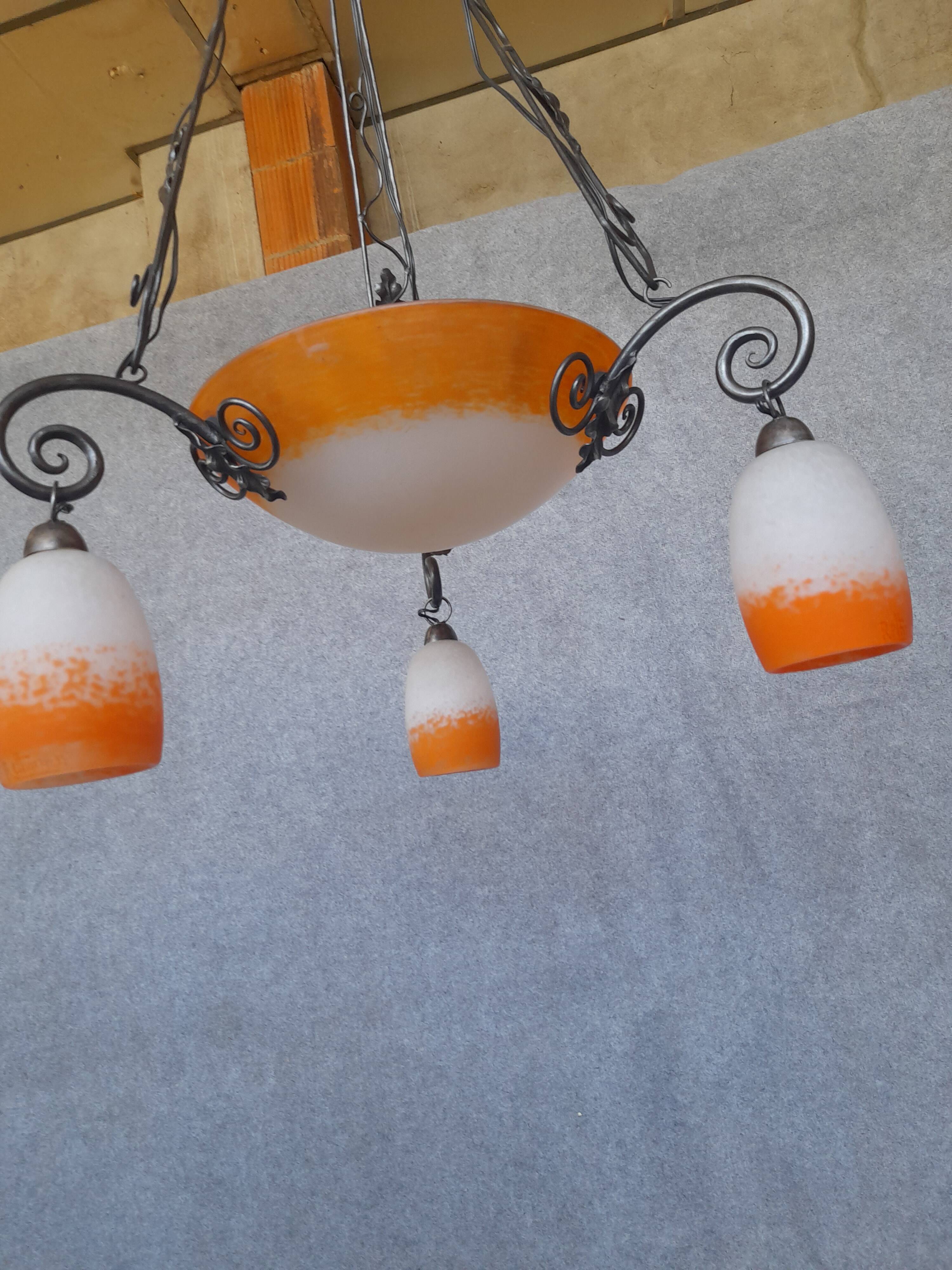 Art Nouveau chandelier