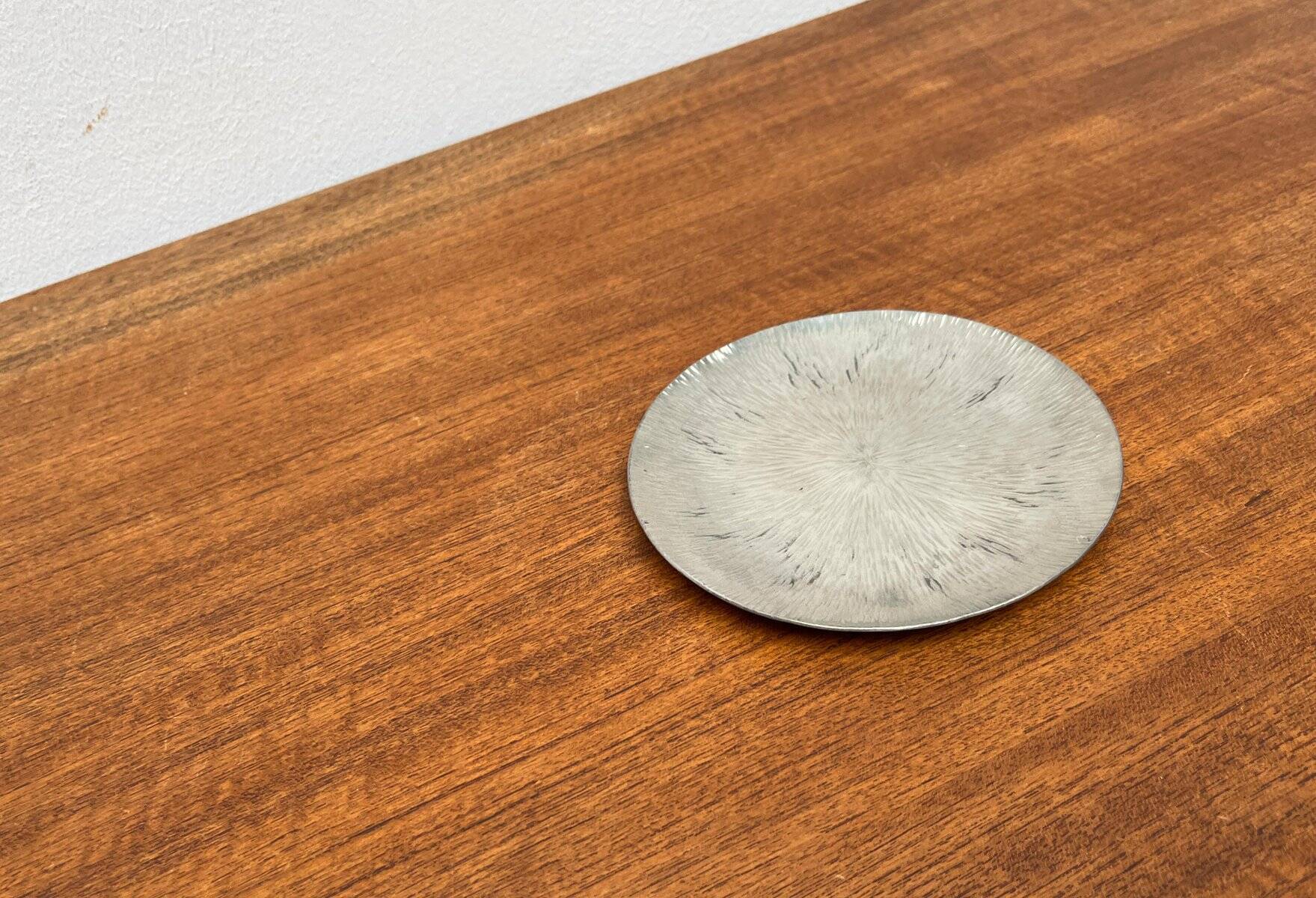 Vintage Swedish Metal Plate from Svensk Tenn