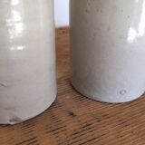Enamelled sandstone bottles