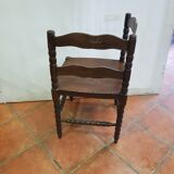 Fireplace corner armchair