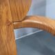 Set of 8 Czech Postmodern Pine Dining Armchairs, 1970s