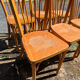 Lot de 6 chaises vintage en bois – Baumann