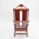 Italian valet Fratelli Reguitti in mahogany wood