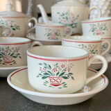 Vintage HB Creil et Montereau coffee service