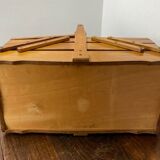 Boite à couture en bois