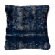 Handmade Blue Wool Cushion Cover