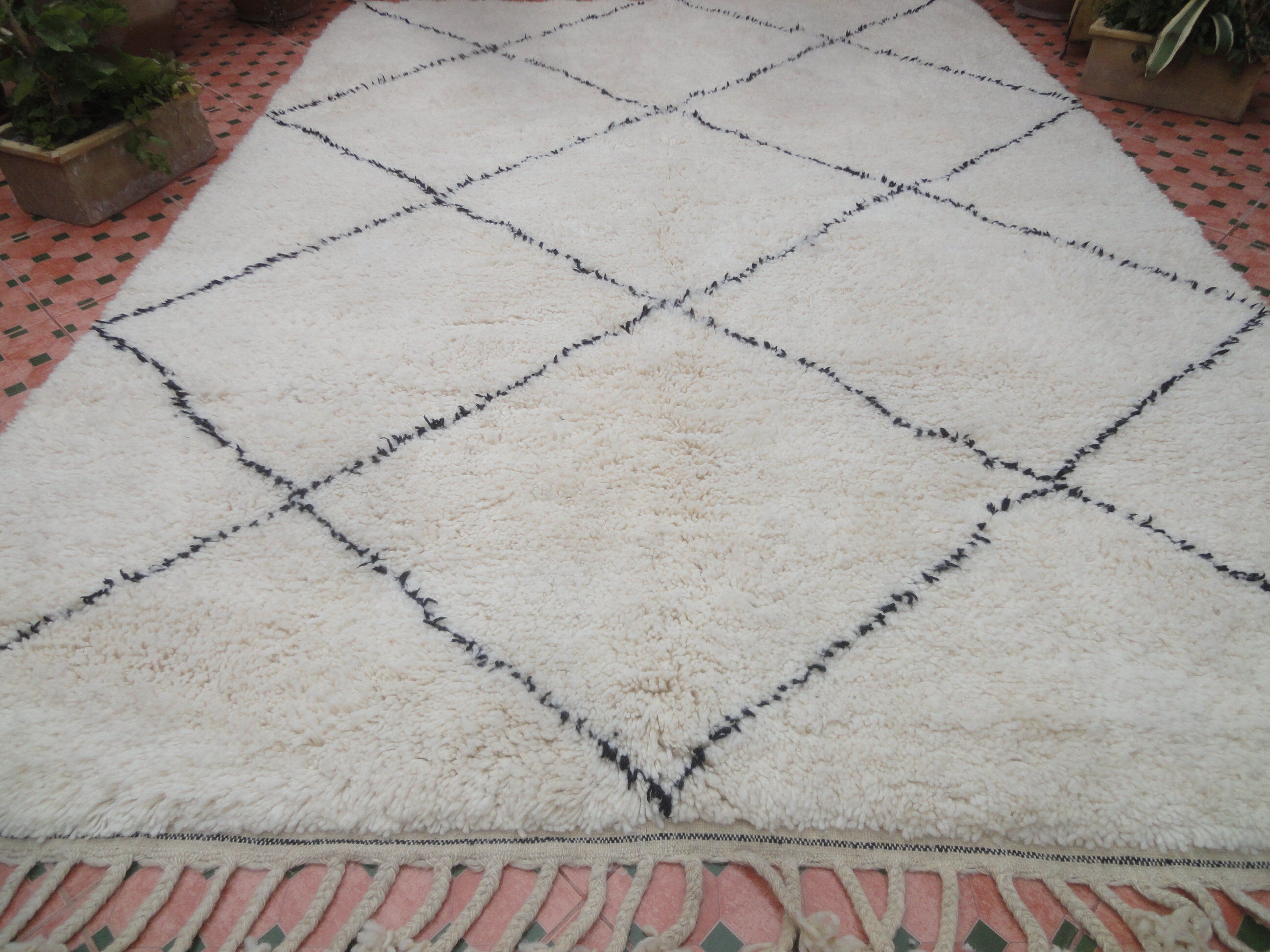 Carpet beni ourain 285 x 210 cm