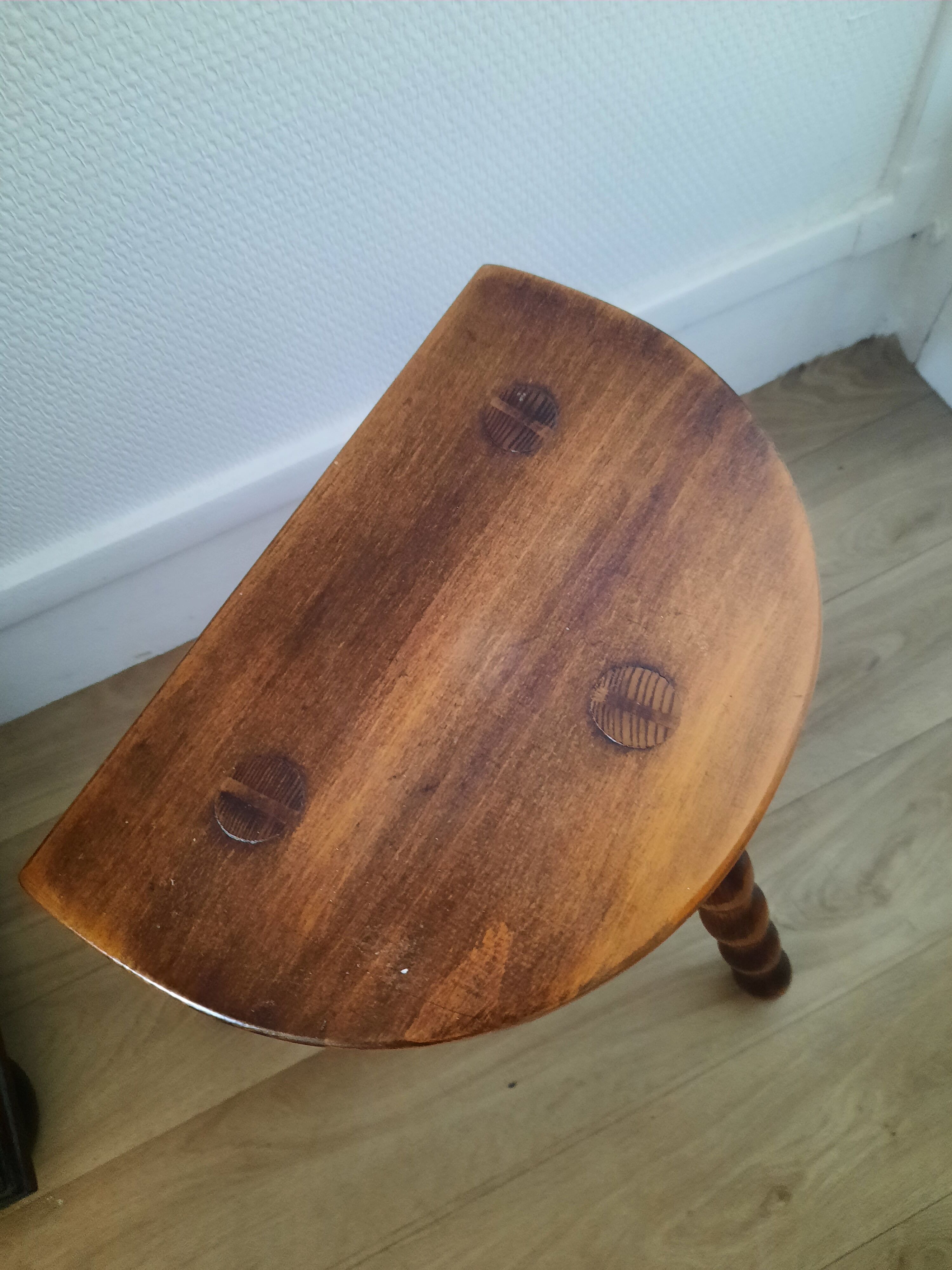 Vintage tripod stool