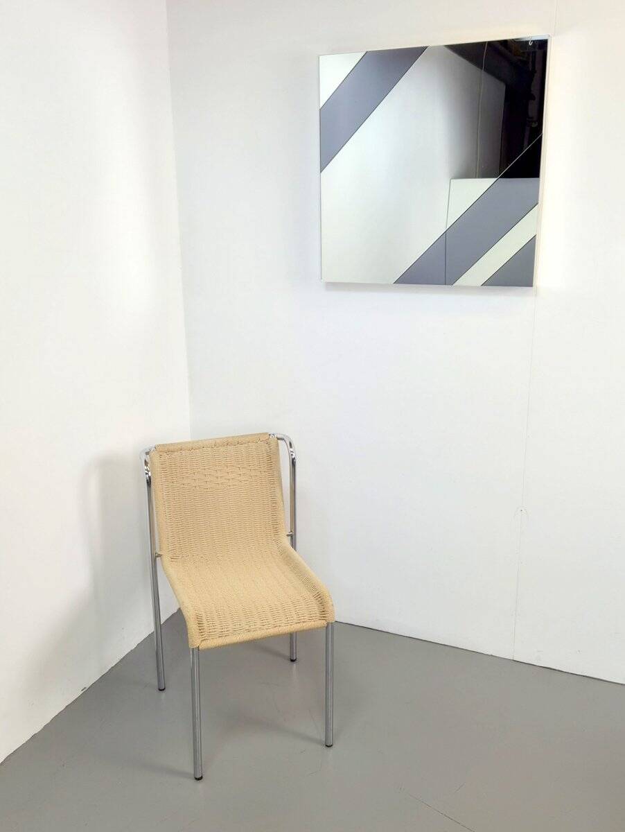 2-Tone Mirror from Deknudt, 1980