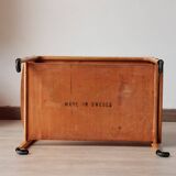 Scandinavian 'Thea' side table in rosewood and laminate, Yngve Ekström