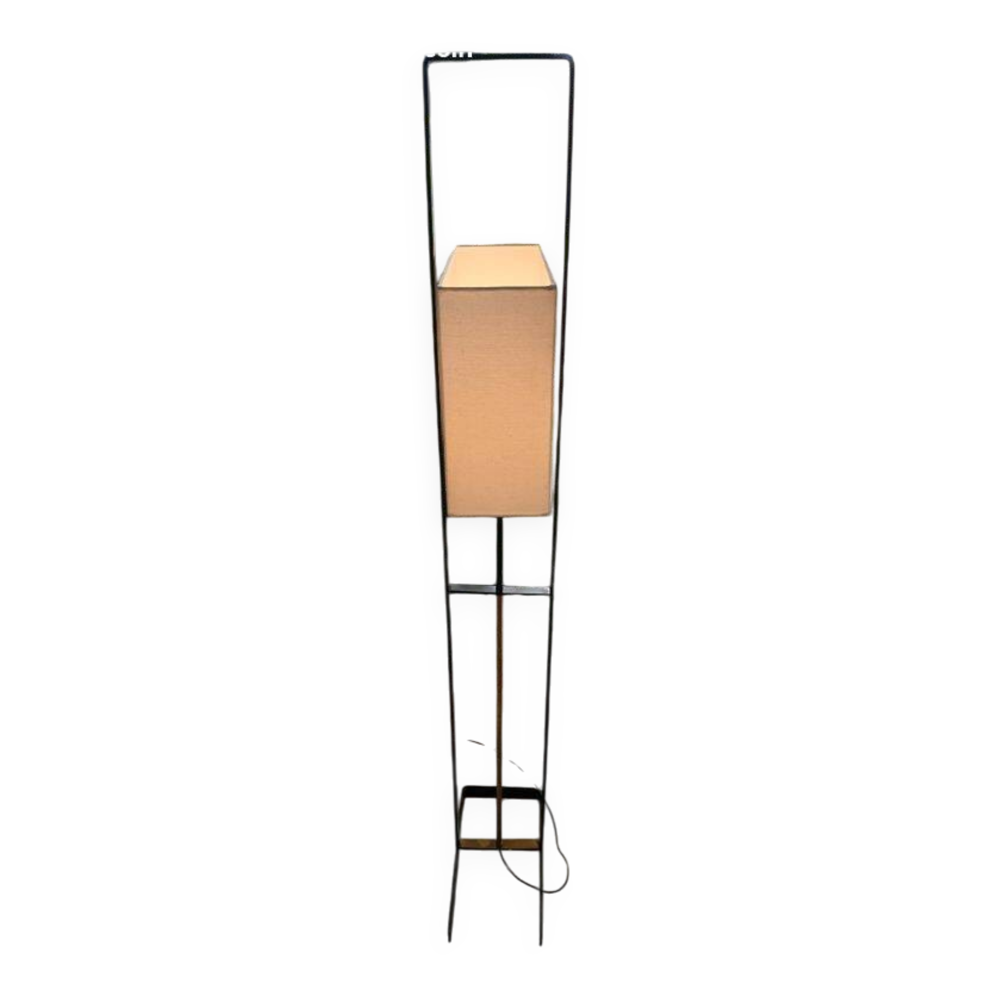 ARLUS floor lamp from the 1950s in metal and brass