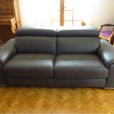 Leather lounge