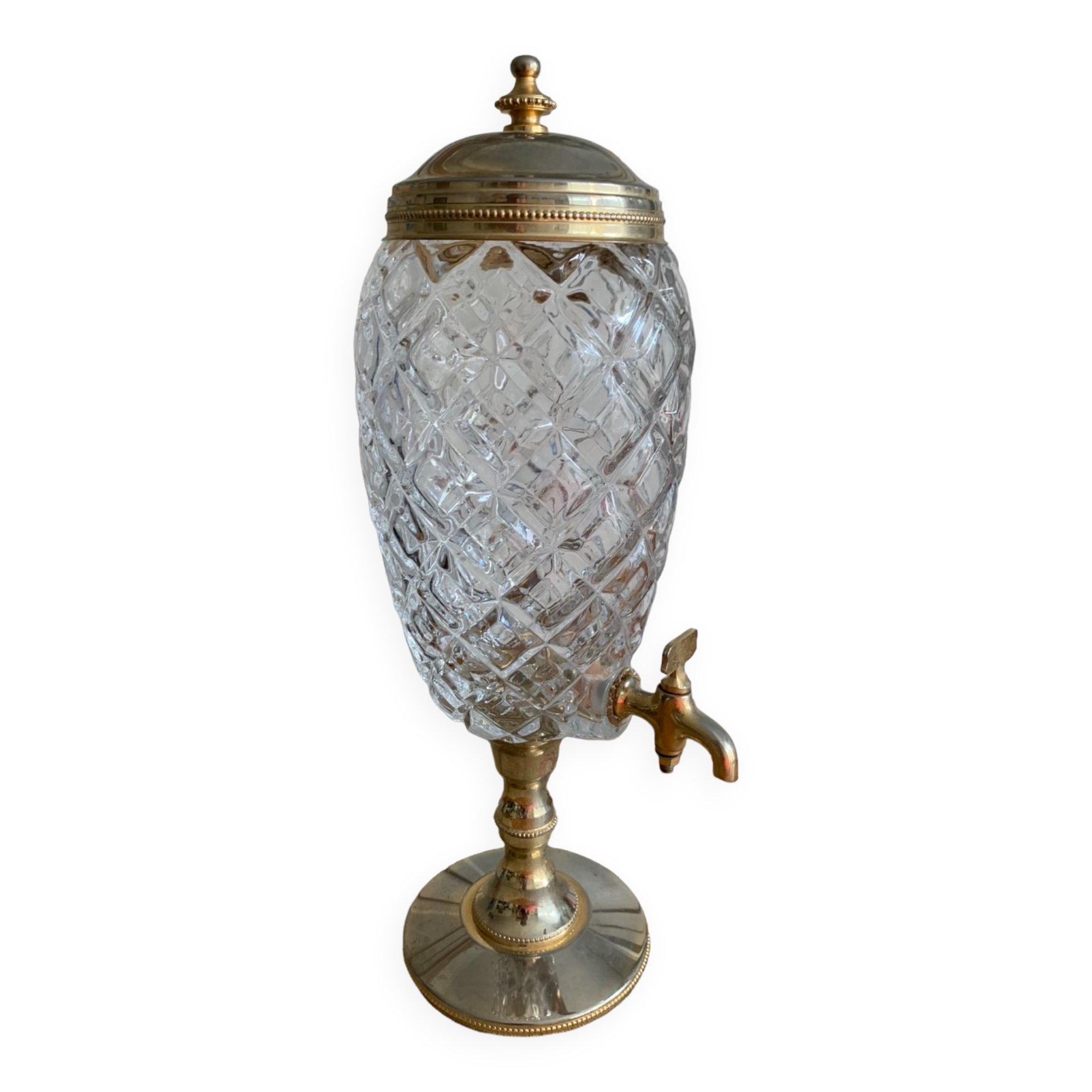 Crystal whisky absinthe fountain