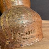 Pitcher in stoneware of the Borne signed B. Fabre