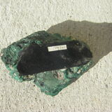 Malachite stone ashtray