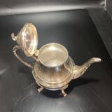 Service à thé composé de 5 pièces en métal argenté