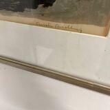 Lithographie originale de Gustav Rudberg