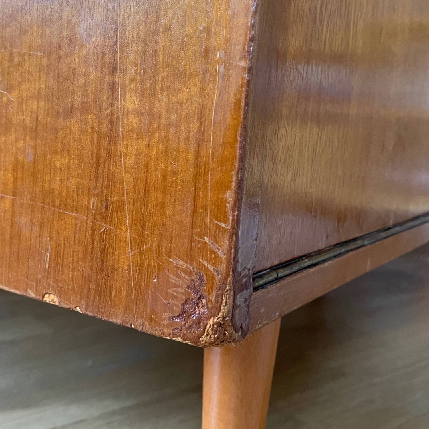 Wooden sideboard, 1950s